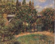 Railway Bridge at Chatou Auguste renoir